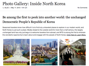 North Korea Blog Photos